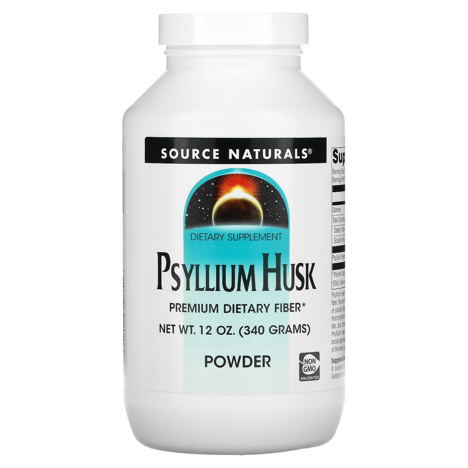 Source Naturals, Psyllium Husk Powder, 12 oz (340 g)