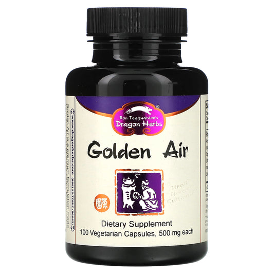 Dragon Herbs, Golden Air, 500 mg, 100 Vegetarian Capsules