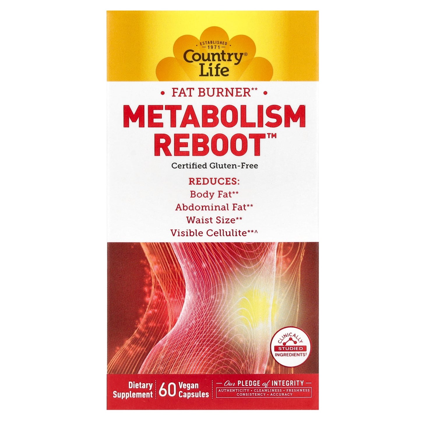 Country Life, Metabolism Reboot, 60 Vegan Capsules