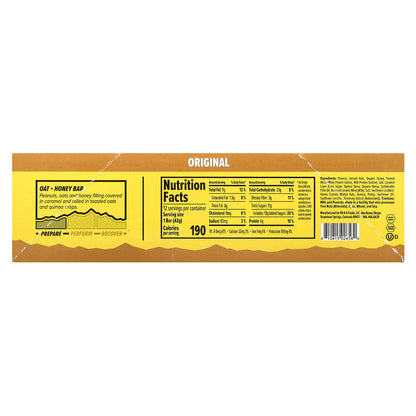 Honey Stinger, Oat + Honey Bar, Original, 12 Bars, 1.48 oz (42 g) Each