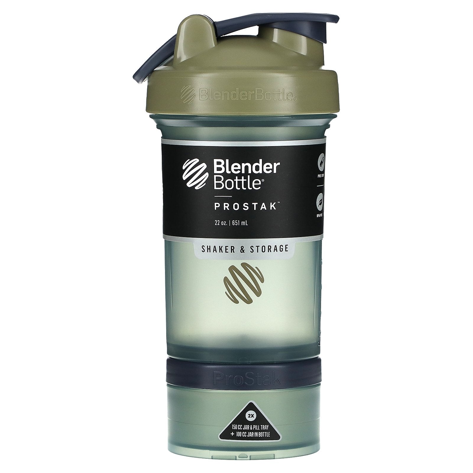 Blender Bottle, ProStak, FC Tan, 22 oz (651 ml)