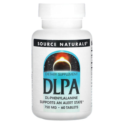 Source Naturals, DLPA, 60 Tablets