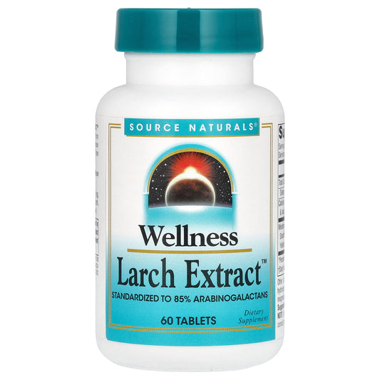 Source Naturals, Wellness, Larch Extract, 60 Tablets