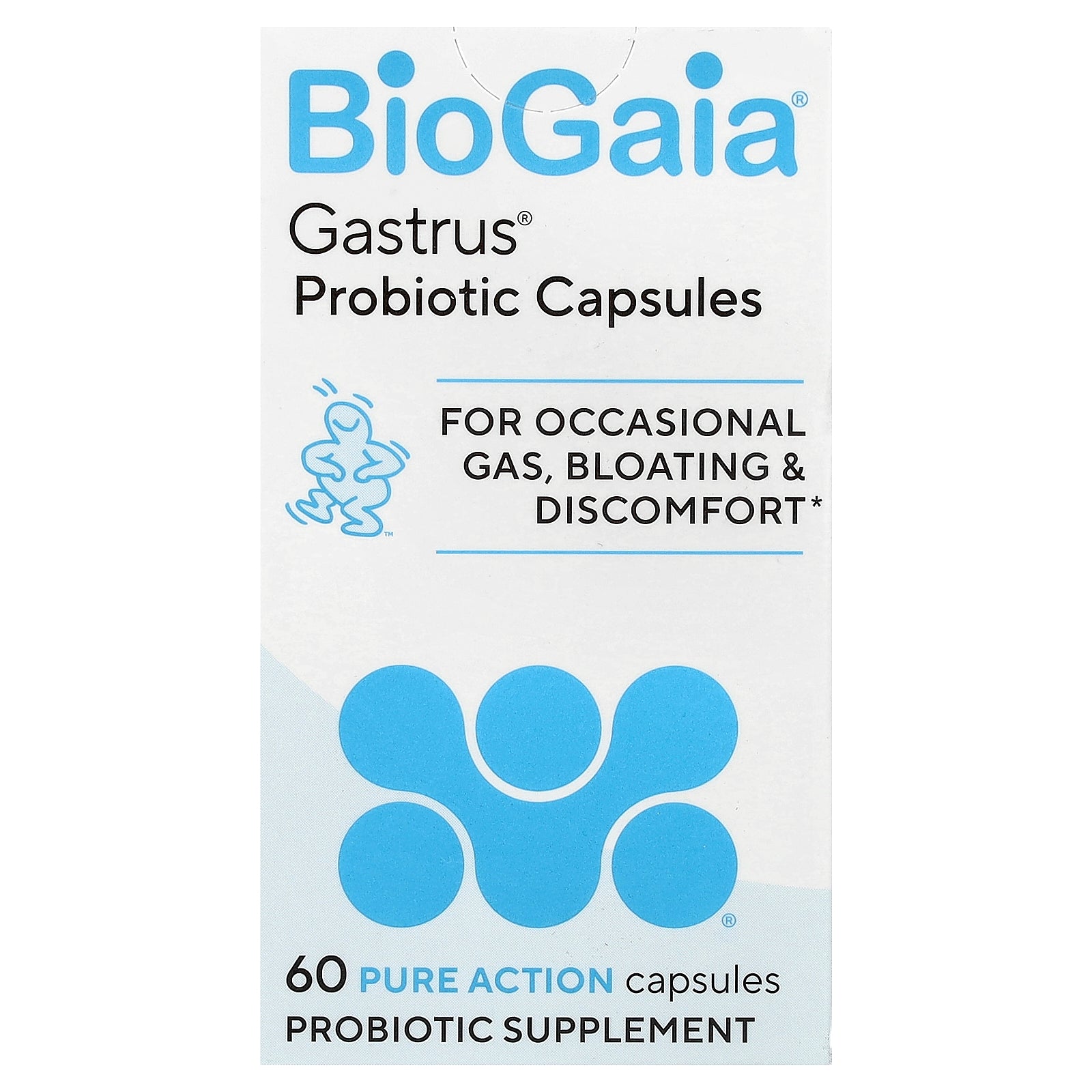 BioGaia, Gastrus® Probiotic Capsules, 60 Pure Action Capsules