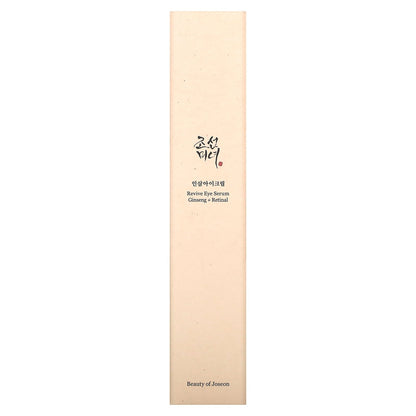 Beauty of Joseon, Revive Eye Serum, Ginseng + Retinal, 1.01 fl oz (30 ml)