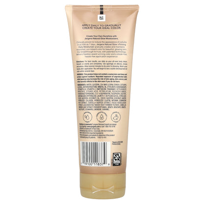Jergens, Natural Glow, Firming Daily Moisturizer, Sunless Tanner, Fair to Medium,  7.5 fl oz (221 ml)