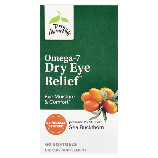 Terry Naturally, Omega-7 Dry Eye Relief , 60 Softgels