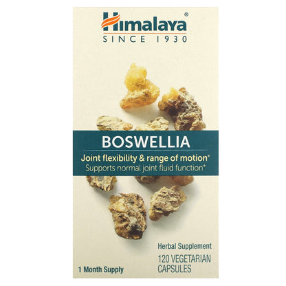 Himalaya, Boswellia, 250 mg, 120 Vegetarian Capsules (125 mg per Capsule)