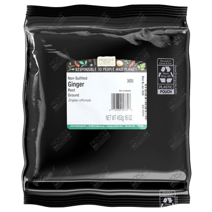 Frontier Co-op, Ground Ginger Root, Non-Sulfited , 16 oz (453 g)