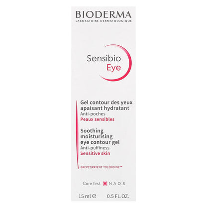 Bioderma, Sensibio Eye, Eye Contour Gel, 0.5 fl oz (15 ml)