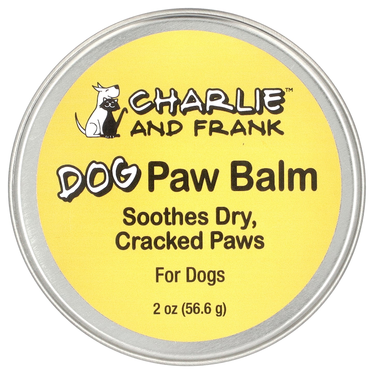 Charlie and Frank, Dog Paw Balm, 2 oz (56.6 g)