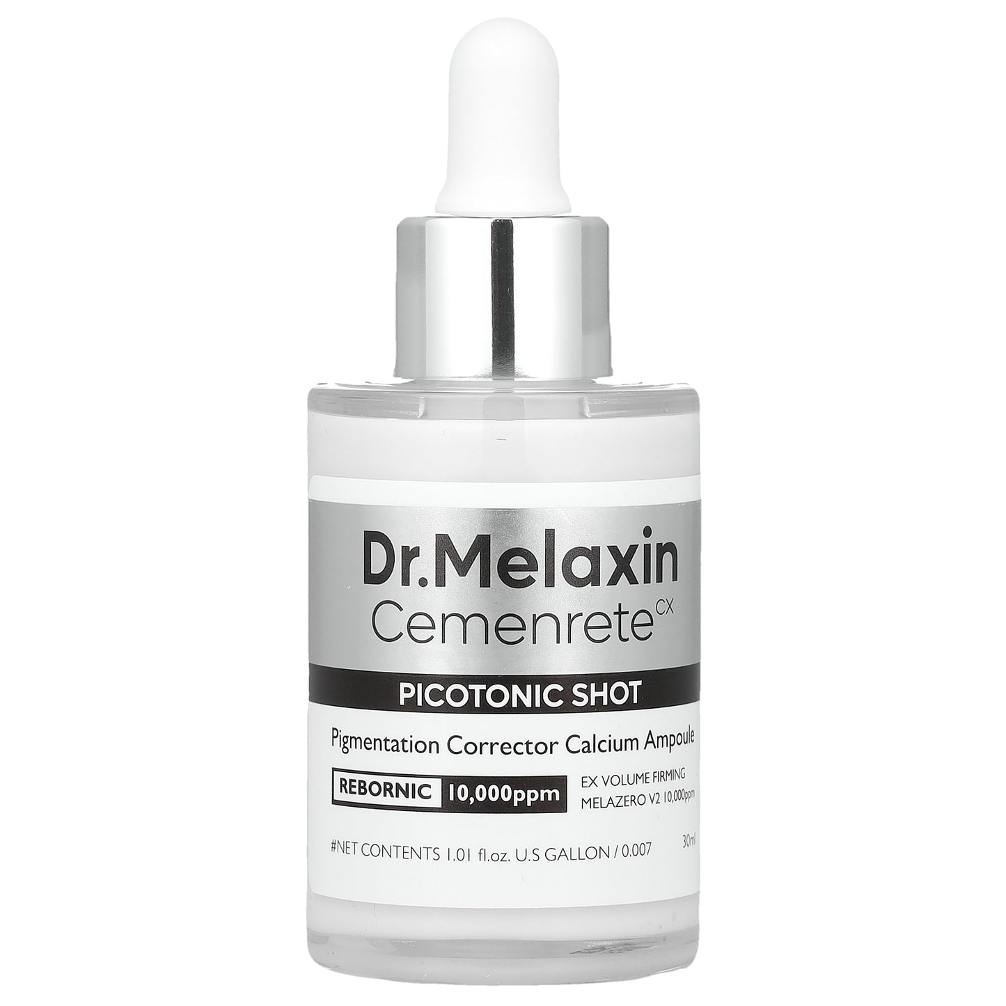 Dr.Melaxin, Cemenrete, Picotonic Shot Pigmentation Corrector Calcium Ampoule, 1.01 fl oz (30 ml)