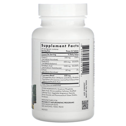 Michael's Health, Energy Adrenal Support, 90 Vegetarian Tablets