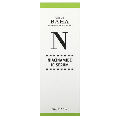 Cos De BAHA, Niacinamide 10 Serum, 1 fl oz (30 ml)
