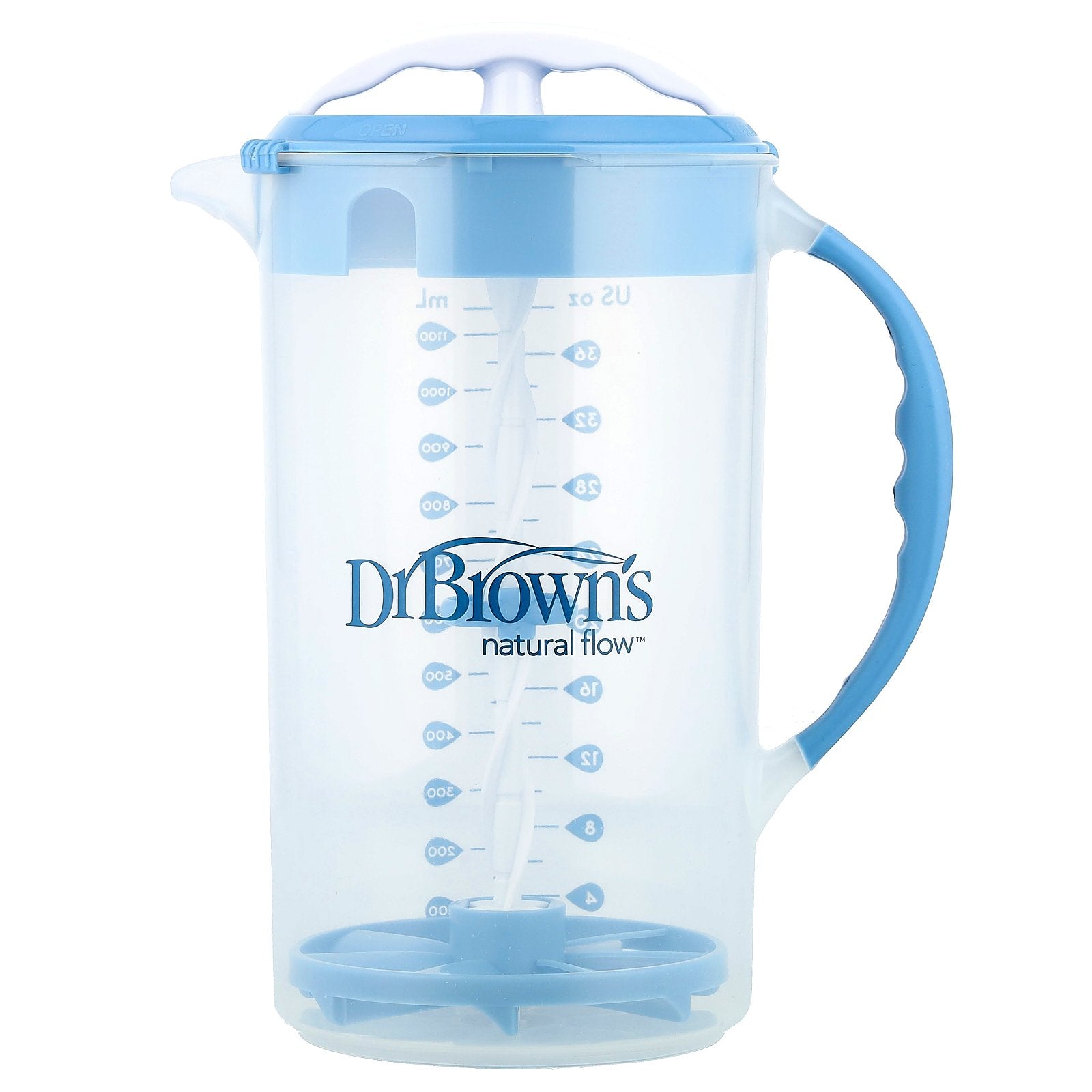 Dr. Brown's, Formula Mixing Pitcher, Blue , 32 oz (1,000 ml)