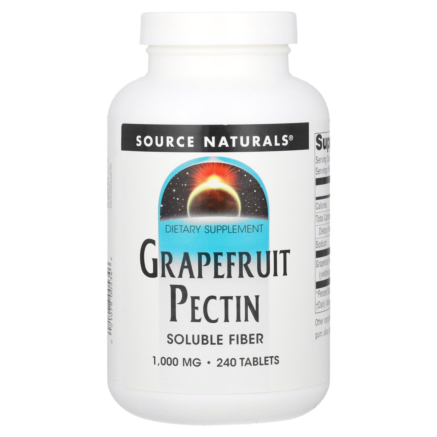 Source Naturals, Grapefruit Pectin, 240 Tablets (333 mg per Tablet)
