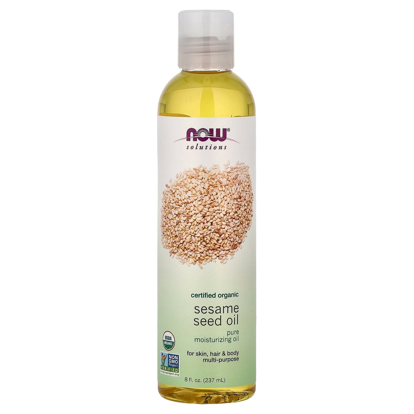NOW Foods, Solutions, Sesame Seed Oil, 8 fl oz (237 ml)