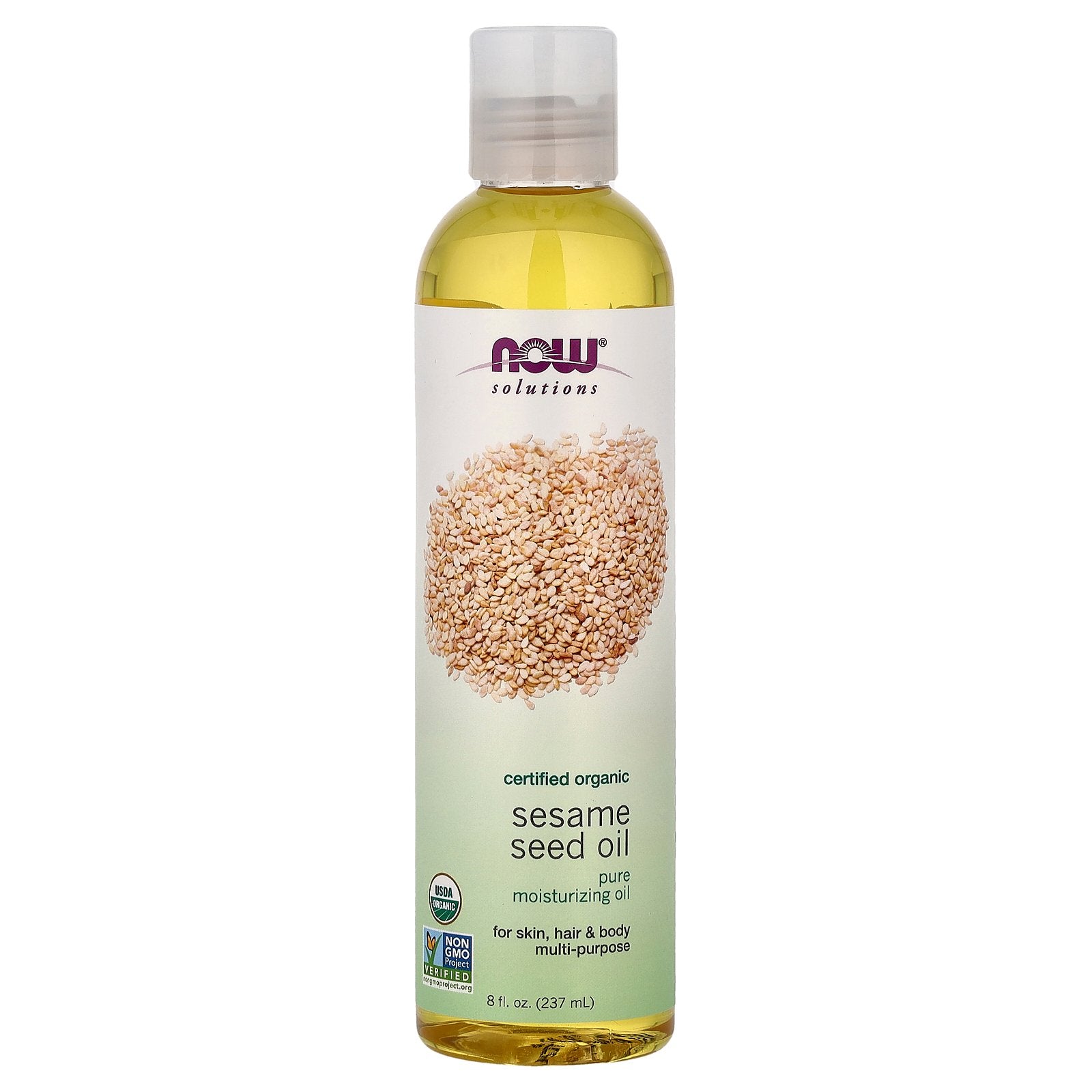 NOW Foods, Solutions, Sesame Seed Oil, 8 fl oz (237 ml)