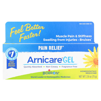 Boiron, Arnicare Gel, Pain Relief, Fragrance Free, 2.6 oz (75 g)