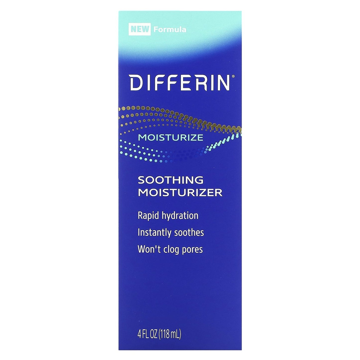 Differin, Soothing Moisturizer, 4 fl oz (118 ml)