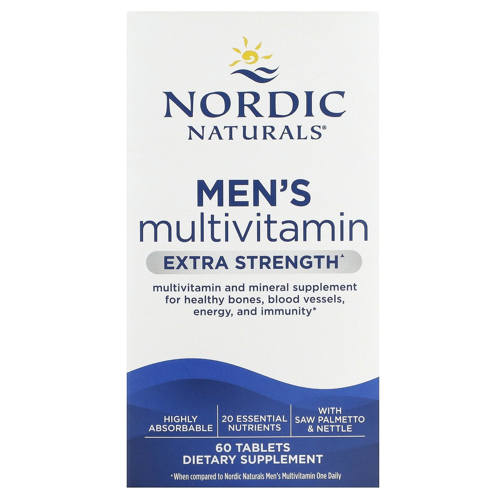 Nordic Naturals, Men's Multivitamin, 60 Tablets