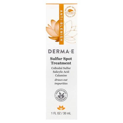 DERMA E, Sulfur Spot Treatment, 1 fl oz (30 ml)