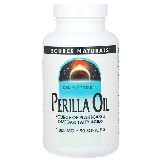 Source Naturals, Perilla Oil, 90 Softgels (333 mg per Softgel)