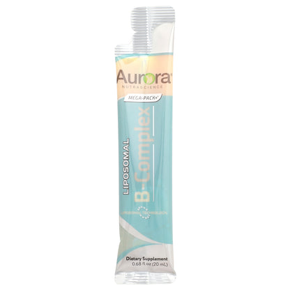 Aurora Nutrascience, Liposomal B-Complex, 10 Packets, 0.68 fl oz (20 ml) Each
