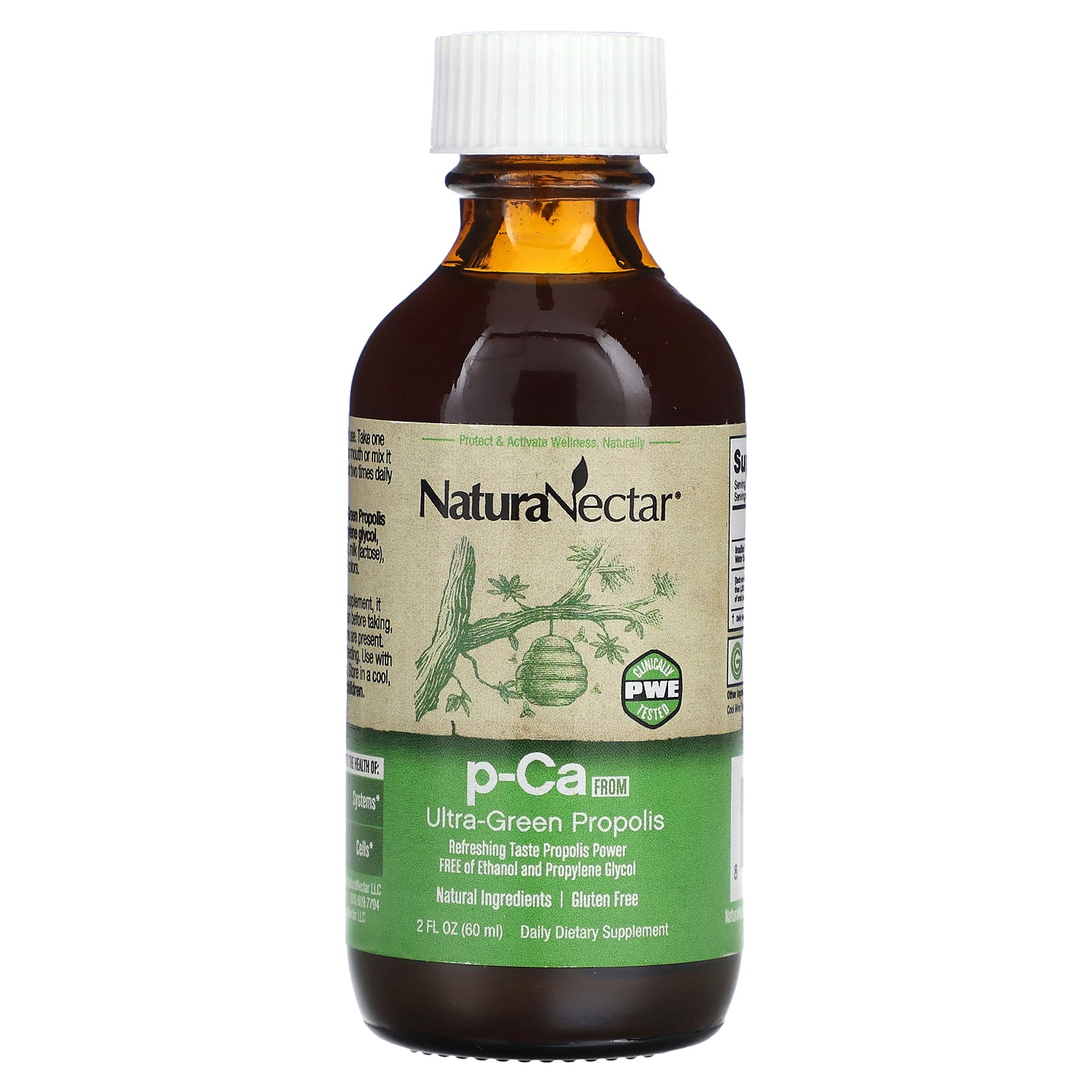 NaturaNectar, p-Ca From Ultra-Green Propolis, 2 fl oz (60 ml)