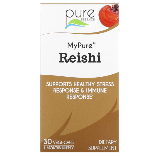 Pure Essence, My Pure, Reishi, 500 mg, 30 Vegi-Caps