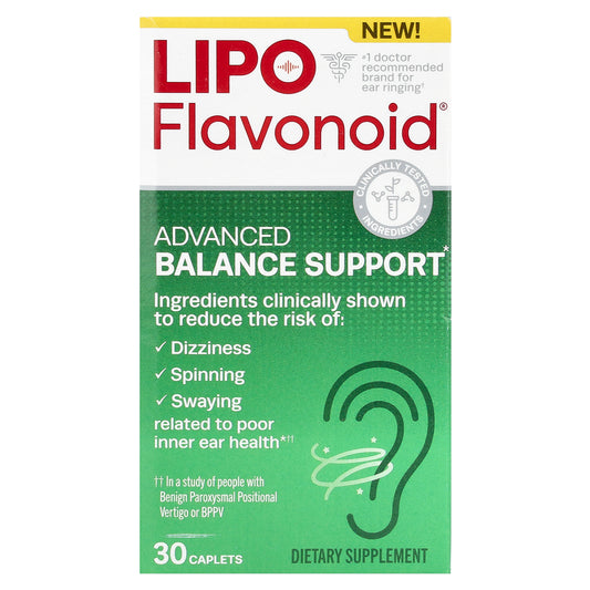 Lipo-Flavonoid, Advanced Balance Suport, 30 Caplets