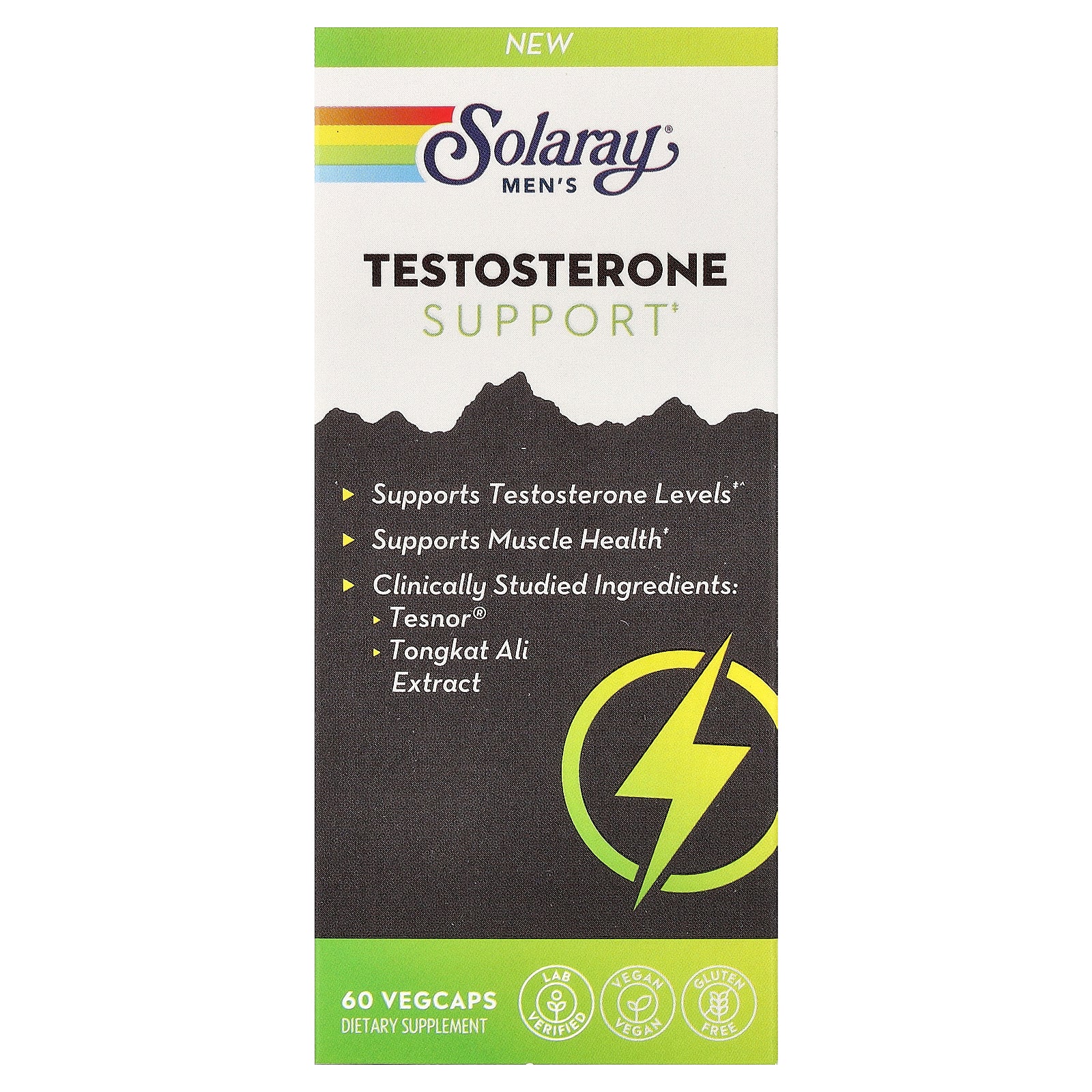 Solaray, Men's Testosterone Support, 60 VegCaps