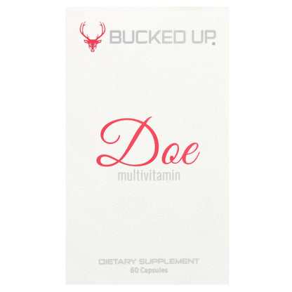 Bucked Up, Doe Multivitamin, 60 Capsules