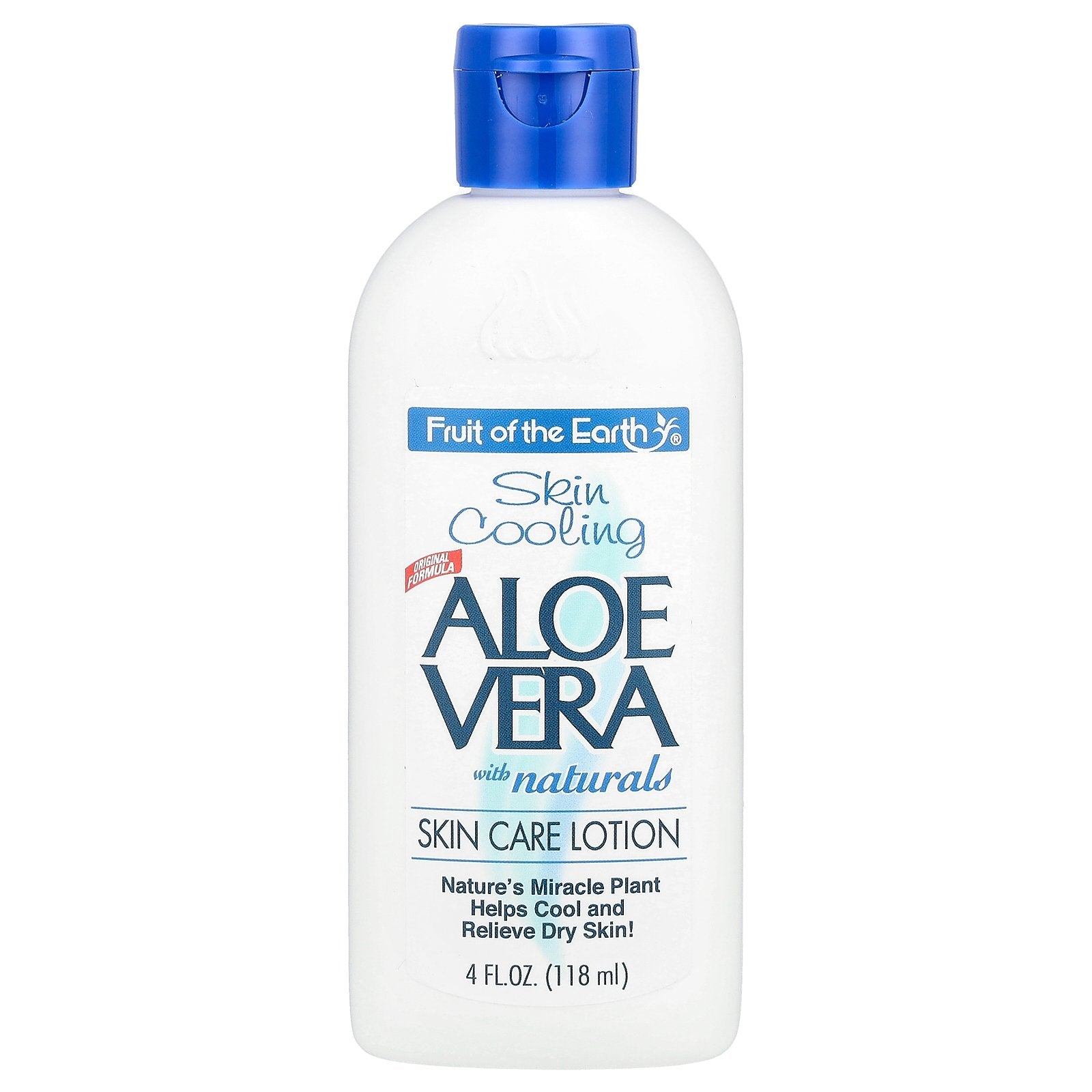 Fruit of the Earth, Aloe Vera with Naturals, Skin Care Lotion, 4 fl oz (118 ml)