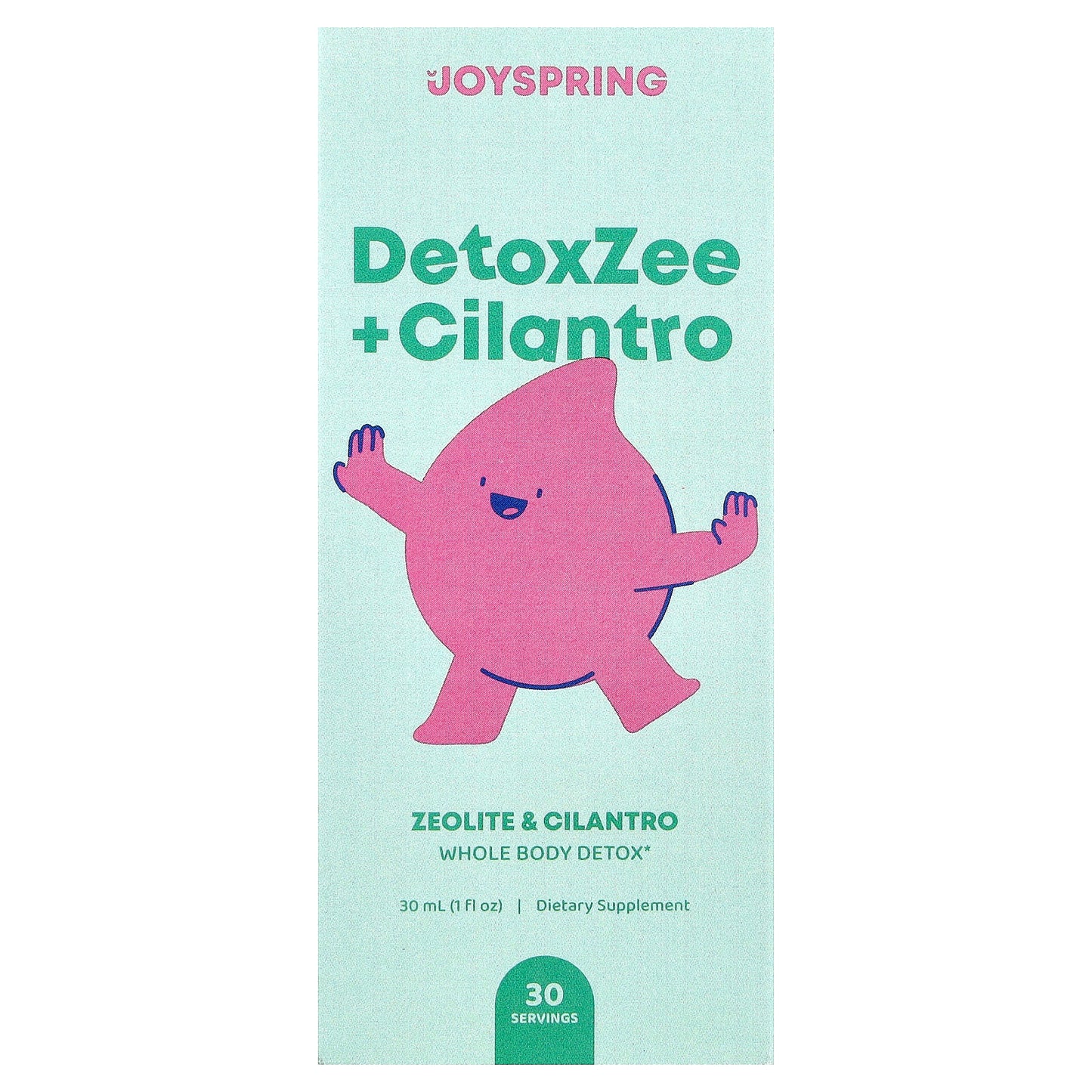 JoySpring, DetoxZee + Cilantro, 1 fl oz (30 ml)