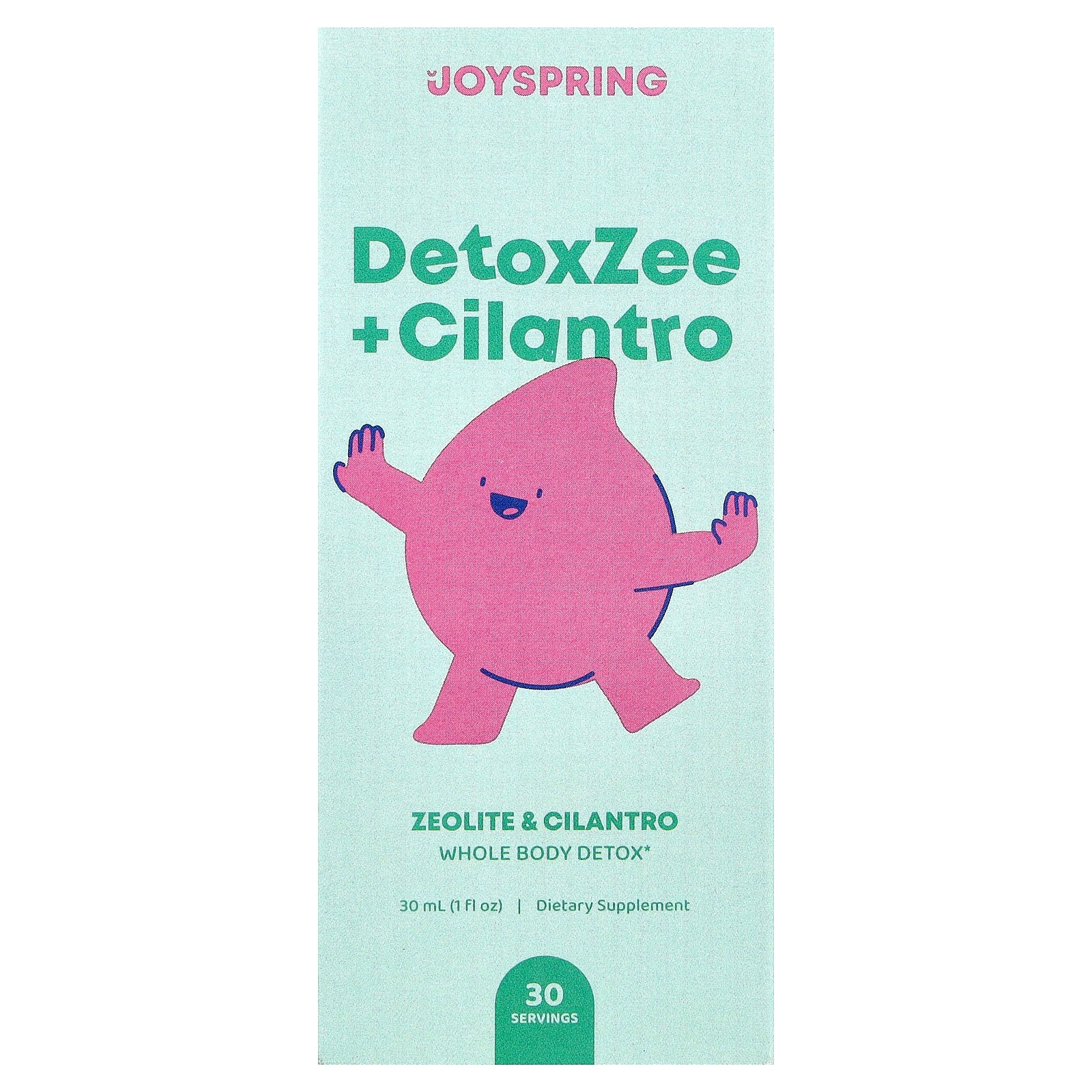 JoySpring, DetoxZee + Cilantro, 1 fl oz (30 ml)