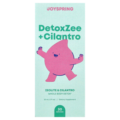 JoySpring, DetoxZee + Cilantro, 1 fl oz (30 ml)