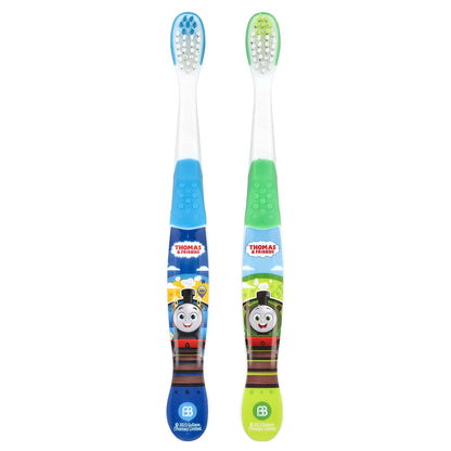 Brush Buddies, Thomas & Friends Toothbrushes, Soft , 2 Toothbrushes
