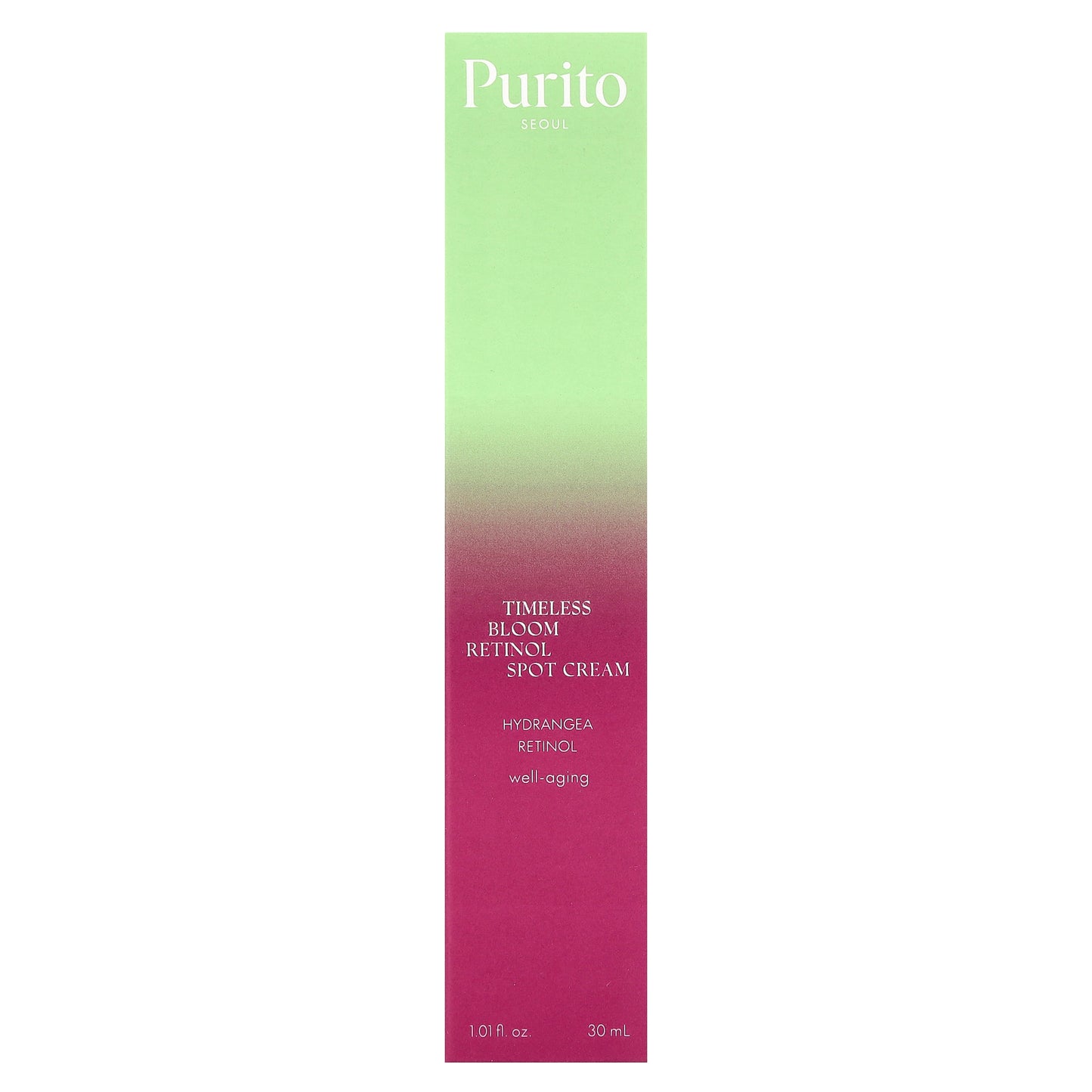 Purito, Timeless Bloom Retinol Spot Cream, 1.01 fl oz (30 ml)