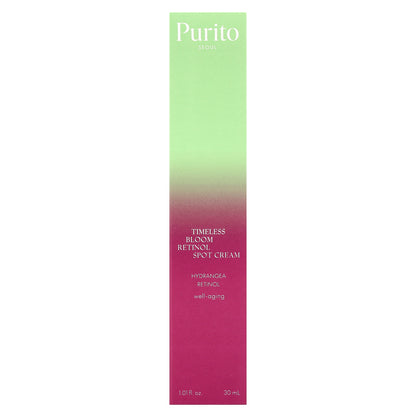 Purito, Timeless Bloom Retinol Spot Cream, 1.01 fl oz (30 ml)