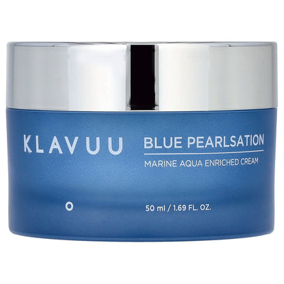 KLAVUU, Blue Pearlsation, Marine Aqua Enriched Cream, 1.69 fl oz (50 ml)