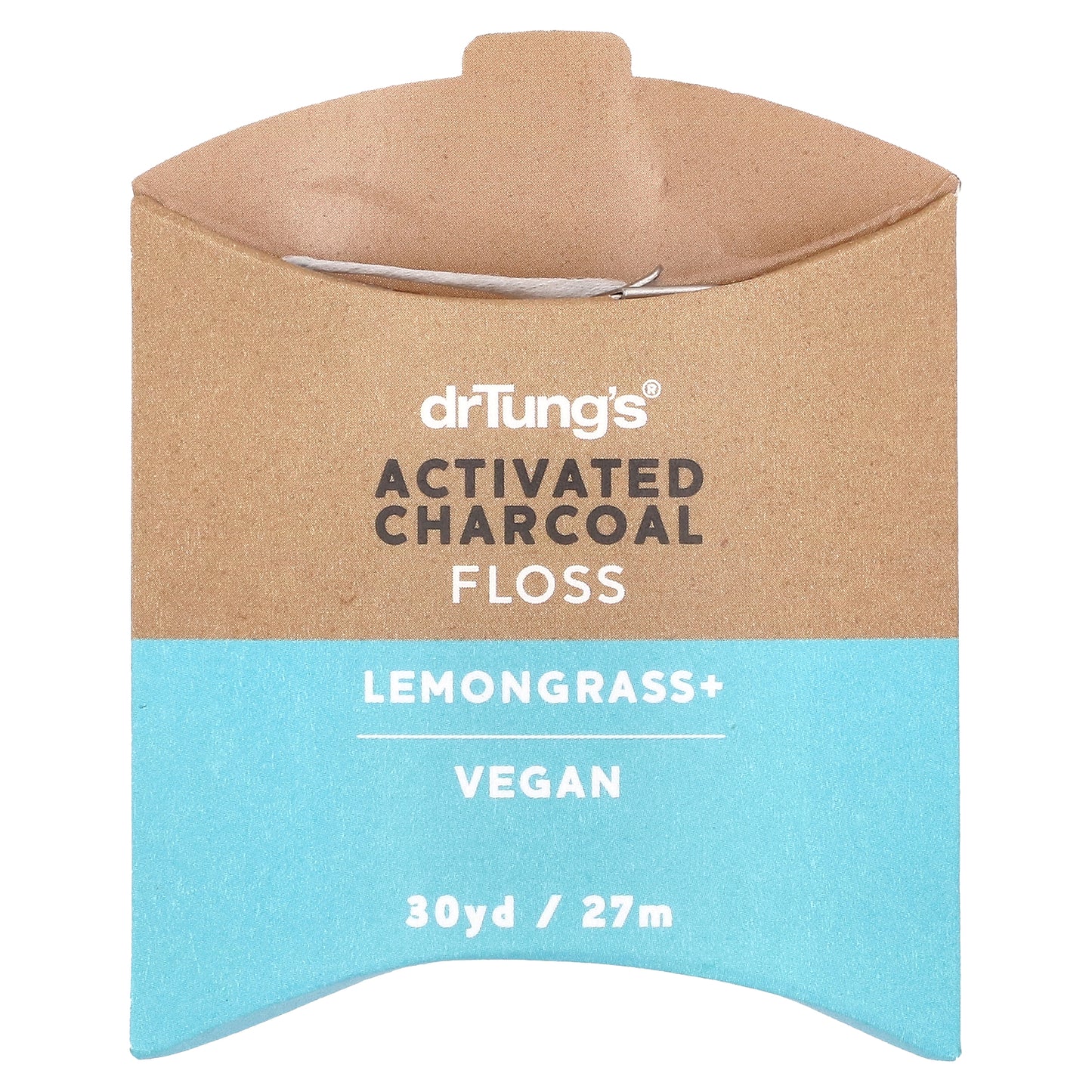 Dr. Tung's, Ecosentials™, The Vegan Smart Floss®, Lemongrass, 30 yd (27 m)