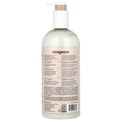 Renpure, Plant-Based Conditioner, Coconut & Vitamin E , 24 fl oz (710 ml)