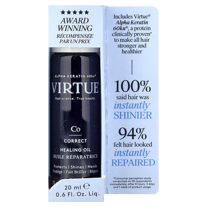 Virtue Labs, Correct, Healing Oil, 0.6 fl oz (20 ml)