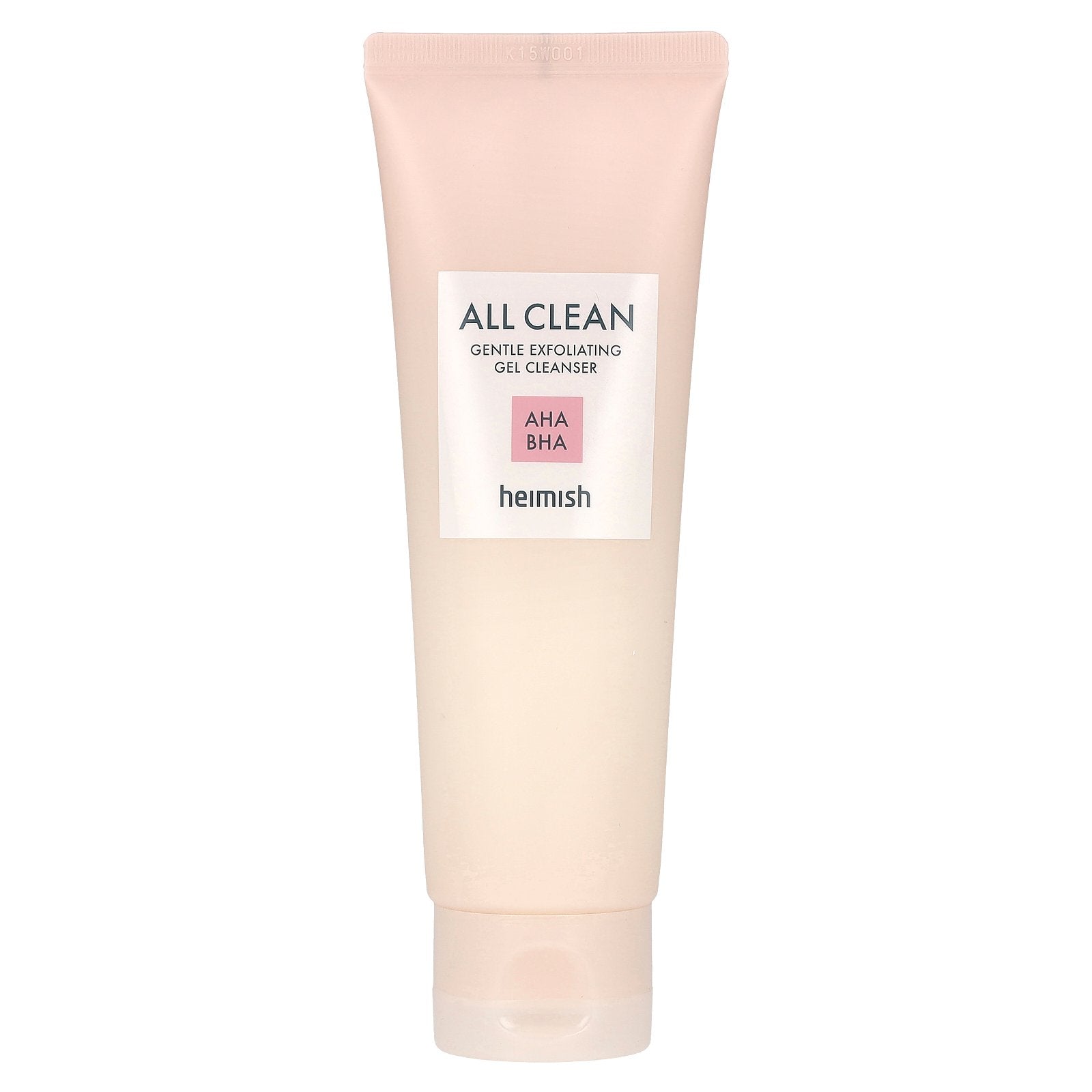 Heimish, All Clean, Gentle Exfoliating Gel Cleanser, AHA BHA, 4.39 fl oz (130 ml)