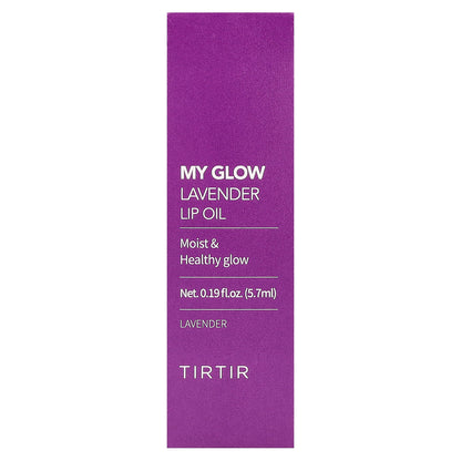 TIRTIR, My Glow Lavender Lip Oil, 0.19 fl oz (5.7 ml)