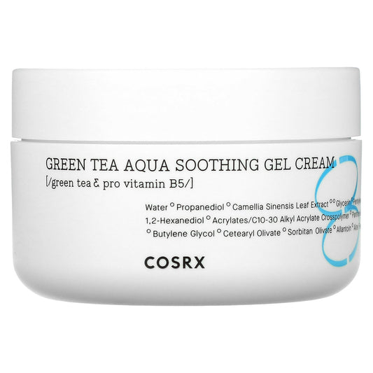 CosRx, Hydrium, Green Tea Aqua Soothing Gel Cream, 1.69 fl oz (50 ml)