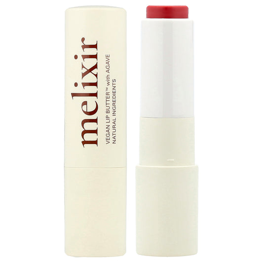 Melixir, Vegan Lip Butter™ with Agave, 02 Nude Crumble, 0.13 oz (3.9 g)