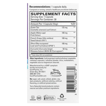 Terry Naturally, Optimal Wellness, 30 Capsules