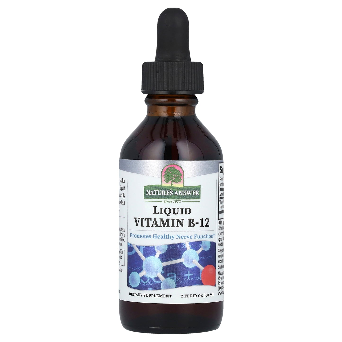 Nature's Answer, Liquid Vitamin B-12, 1,000 mcg, 2 fl oz (60 ml)